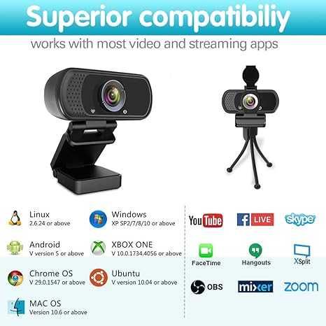 Kamerka internetowa Webcam N5 1080P