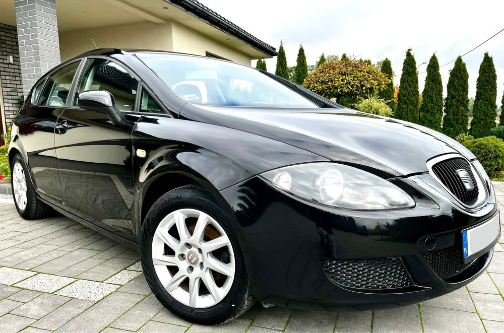 Piękny SEAT LEON 1.6! SEKWENCYJNY GAZ, klimatyzacja!