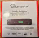 Dekoder do odbioru TV naziemnej DVB-T2 i DVB-T, Skymaster, Gwarancja