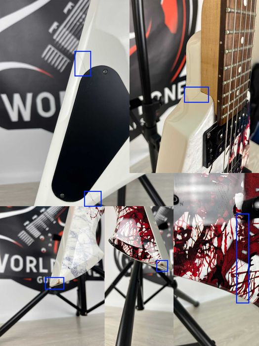 Електрогітара Dean Michael Amott Signature Tyrant X Splatter