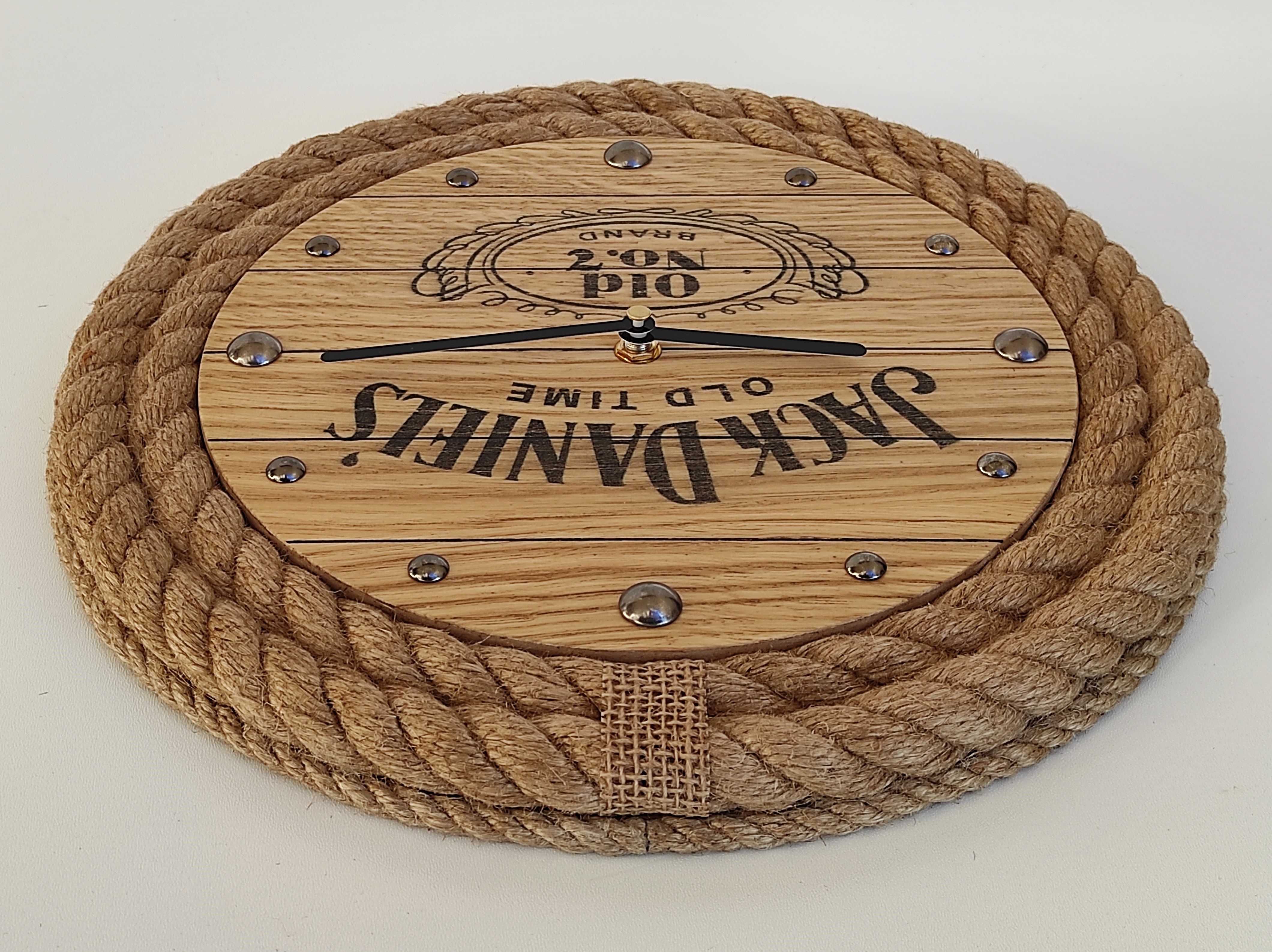 Jack Daniels Prezent dla mężczyzny DUŻY Zegar w stylu Jack Daniel's