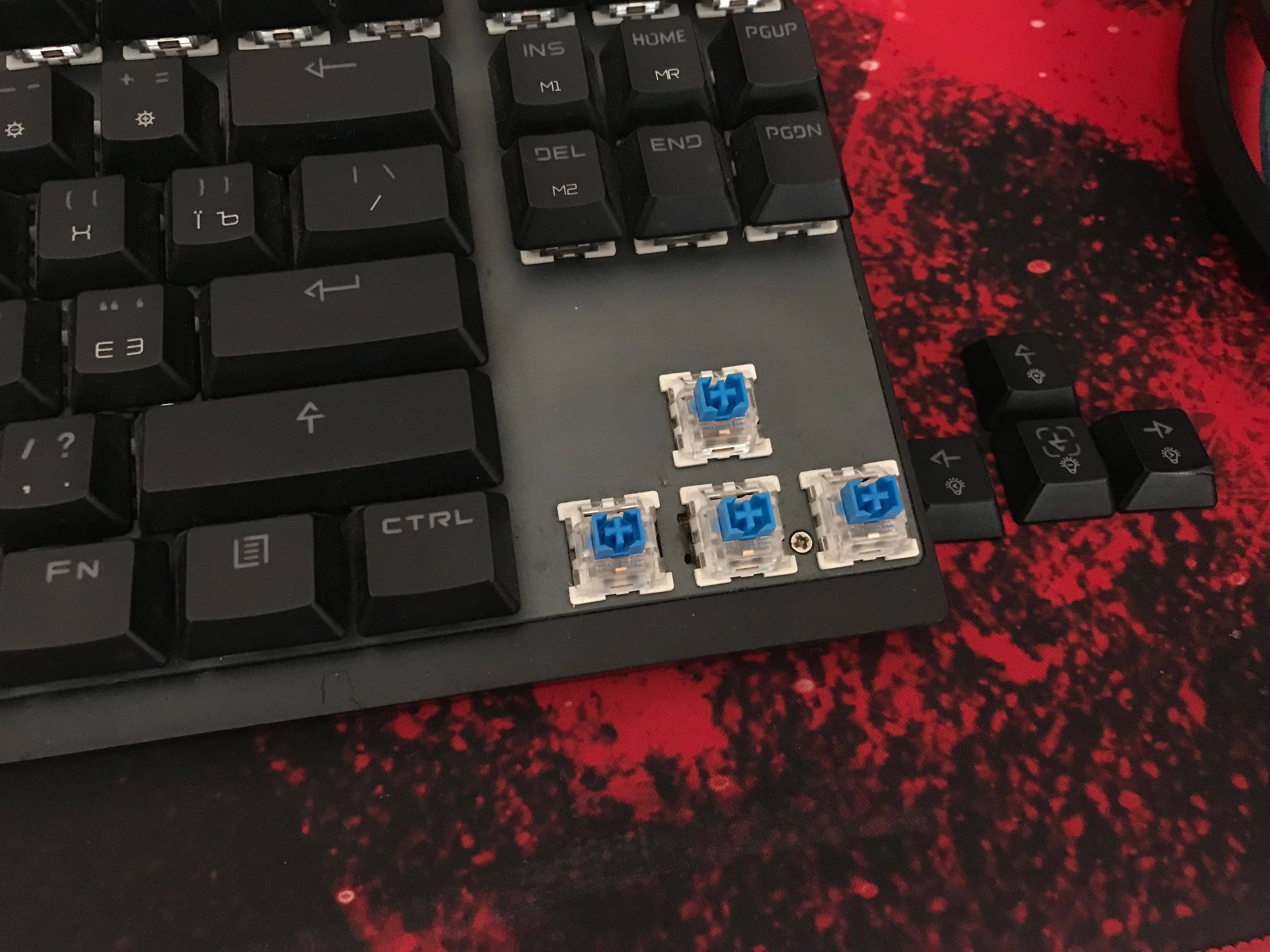 Клавіатура Motospeed K82 Outemu Blue Black Б/У
