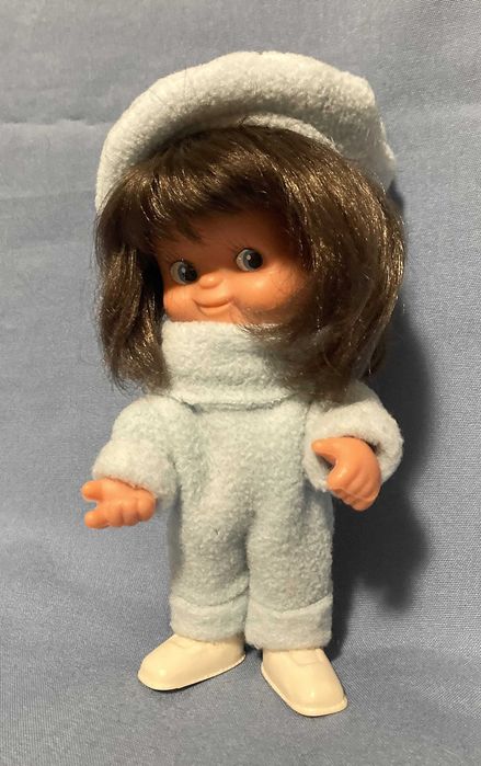 Лялька кукла копитка новорічна новогодняя міні німецька