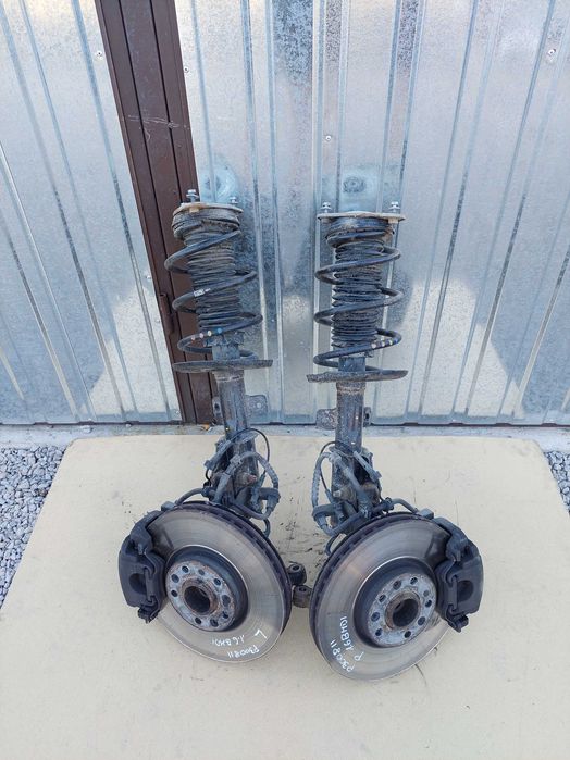 Peugeot 3008 II 5008 Macphearson Amortyzator zwrotnica Prawy Przód kpl