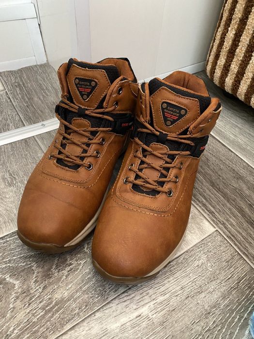 Зимние мужские ботинки нубук, плотный мех Sguu Sayota