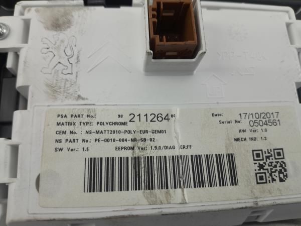 Quadrante / painel de instrumentos PEUGEOT 508 SW