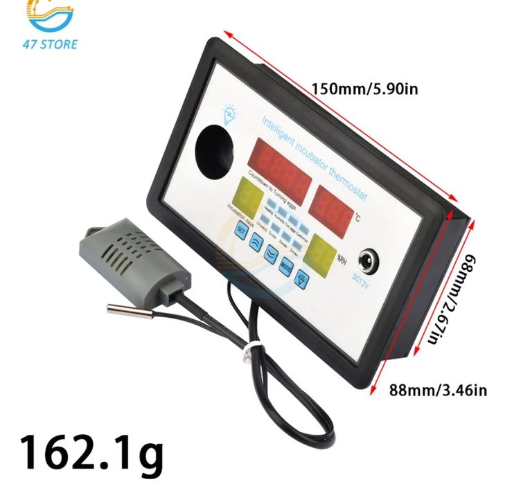 Терморегулятор  інкубатора ZFX -9005,9002. Термоконтролер 12в, 220в