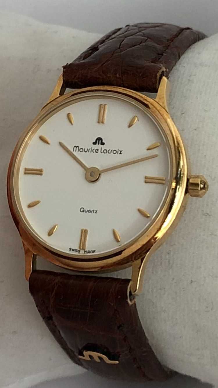 Maurice Lacroix zegarek damski, złoto 18K, nowy, NOS