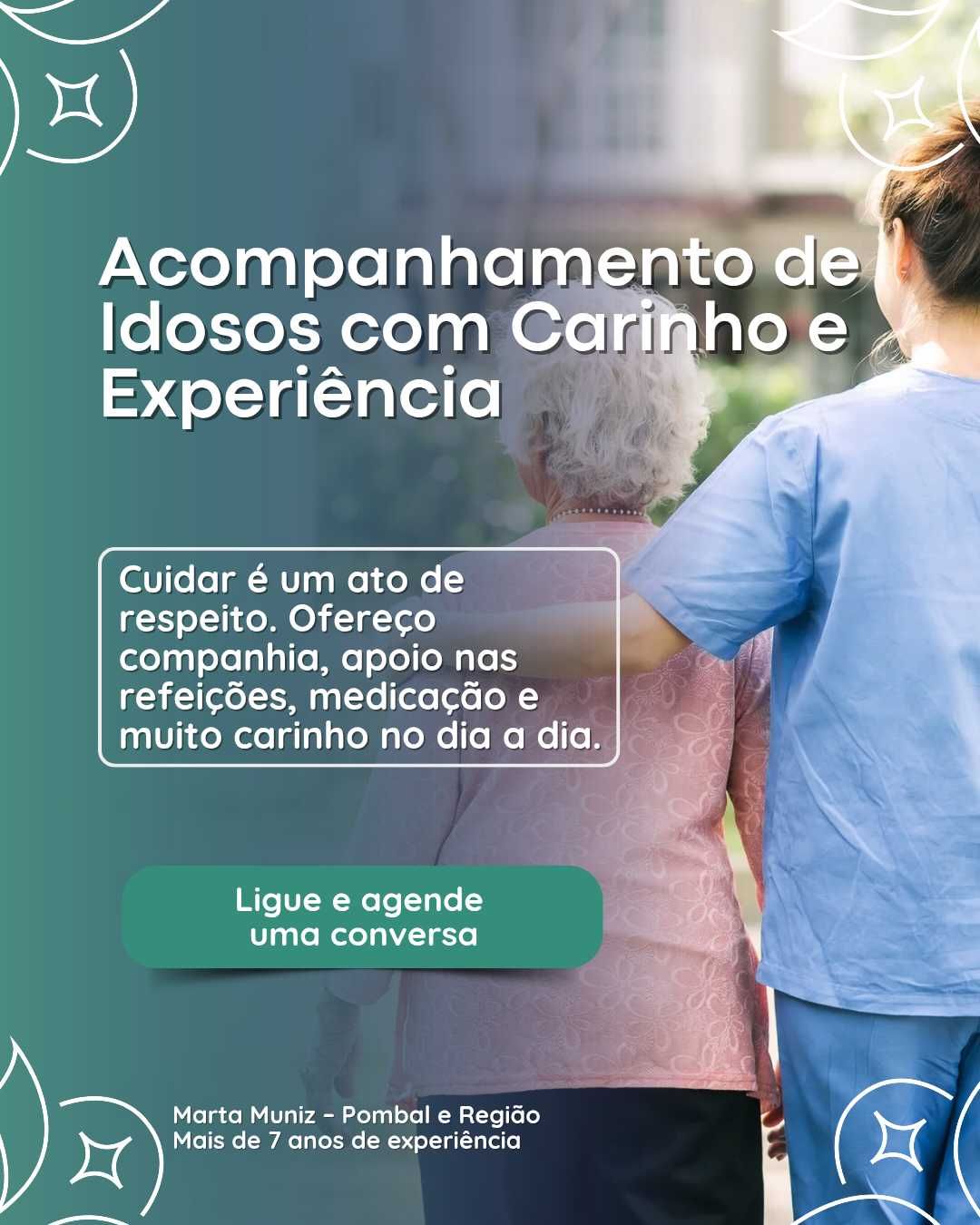 Acompanhamento domiciliar de Idoso – Pombal e Região