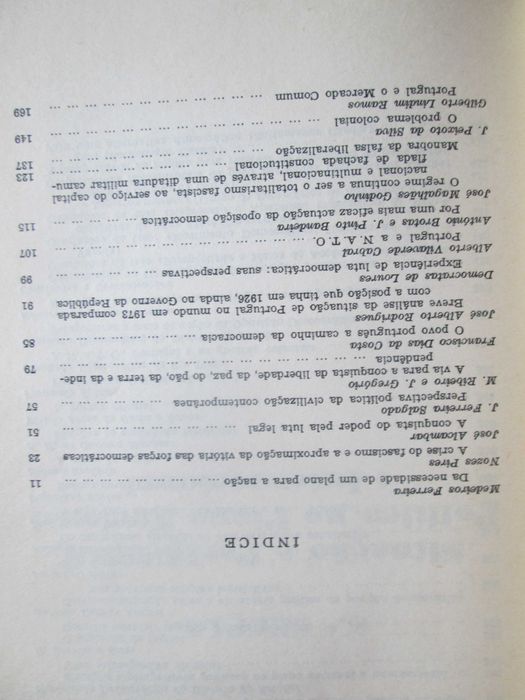 1º Congresso da Oposição Democrática - Teses, Aveiro, 1973