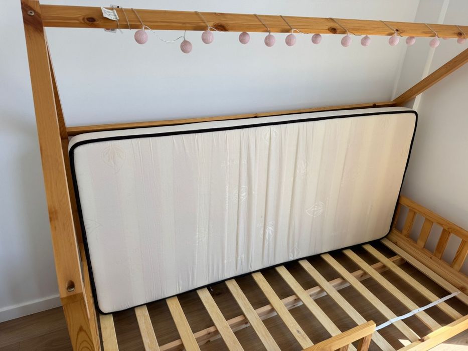 Cama Homa Montissori  + colchao 190 x 90