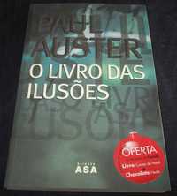 Livro O Livro das Ilusões Paul Auster Asa