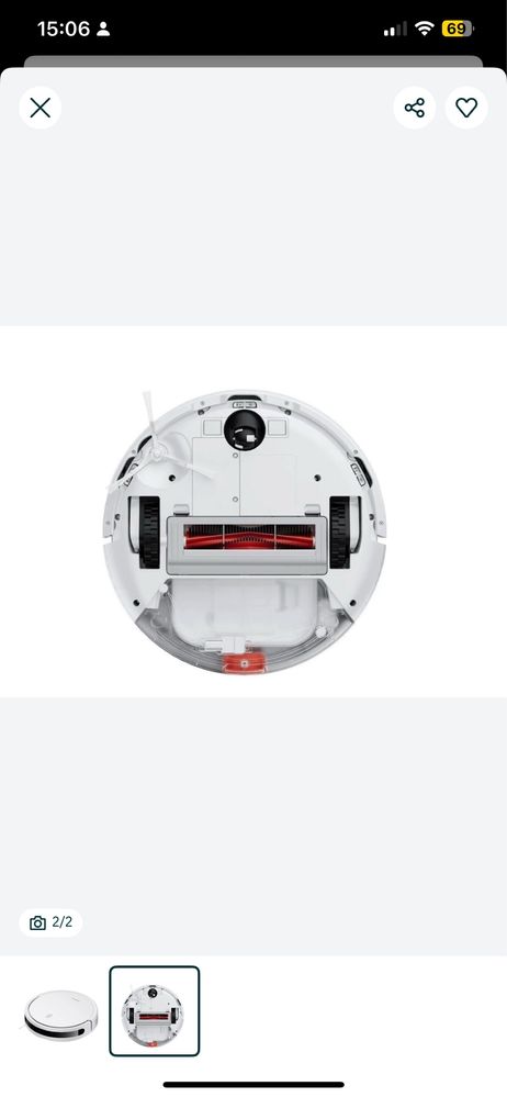 Vendo aspirador roboot