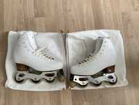 Rolki Figurowe Risport Royal Pro Snow White rozmiar 265 40