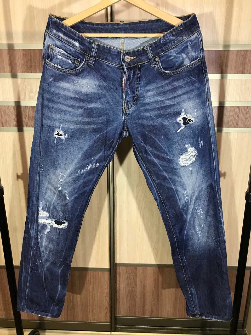 Мужские джинсы штаны Dsquared2 Size 32 оригинал