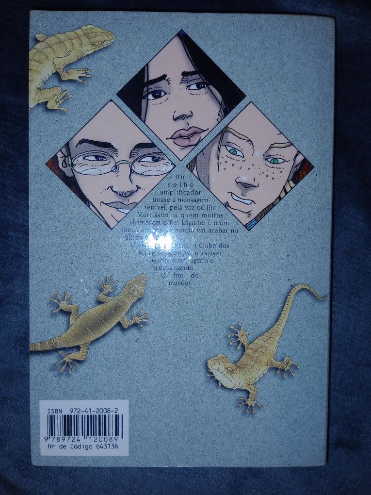 O rei Lagarto Livro