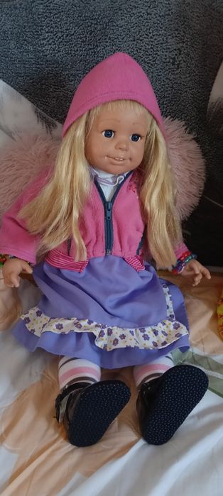 Duża śliczna lalka60cm.