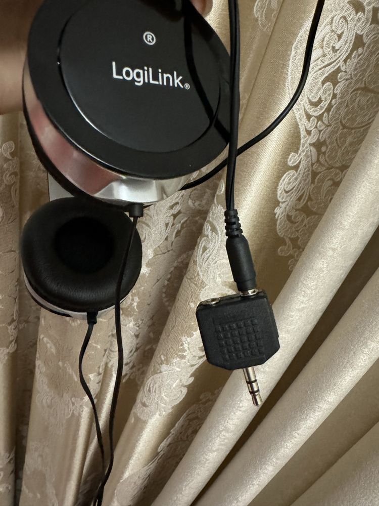 Продам складні навушники LOGILINK HS0028