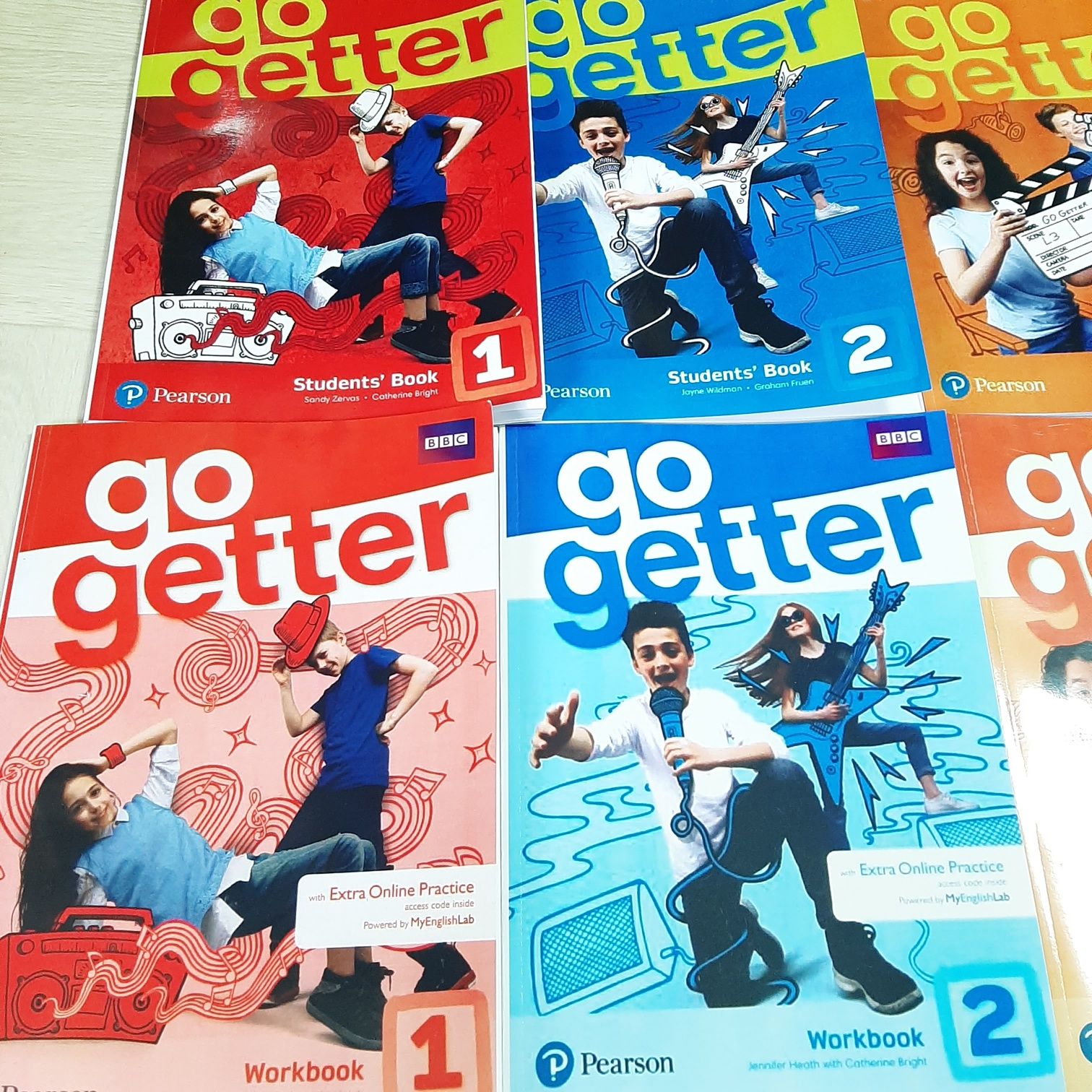 Go Getter 1, 2, 3, 4