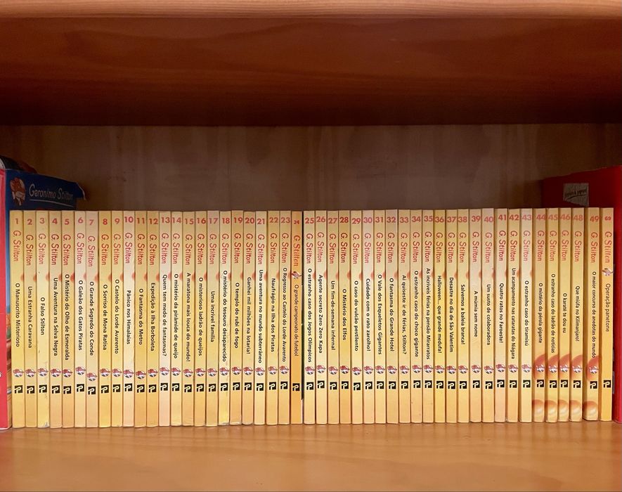 Geronimo Stilton - 49 Livros da coleção