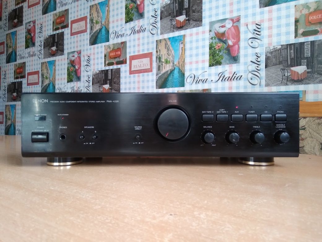 Мощный и компактный Denon PMA-425R,2×80Вт,АССОРТИМЕНТ,гарантия!