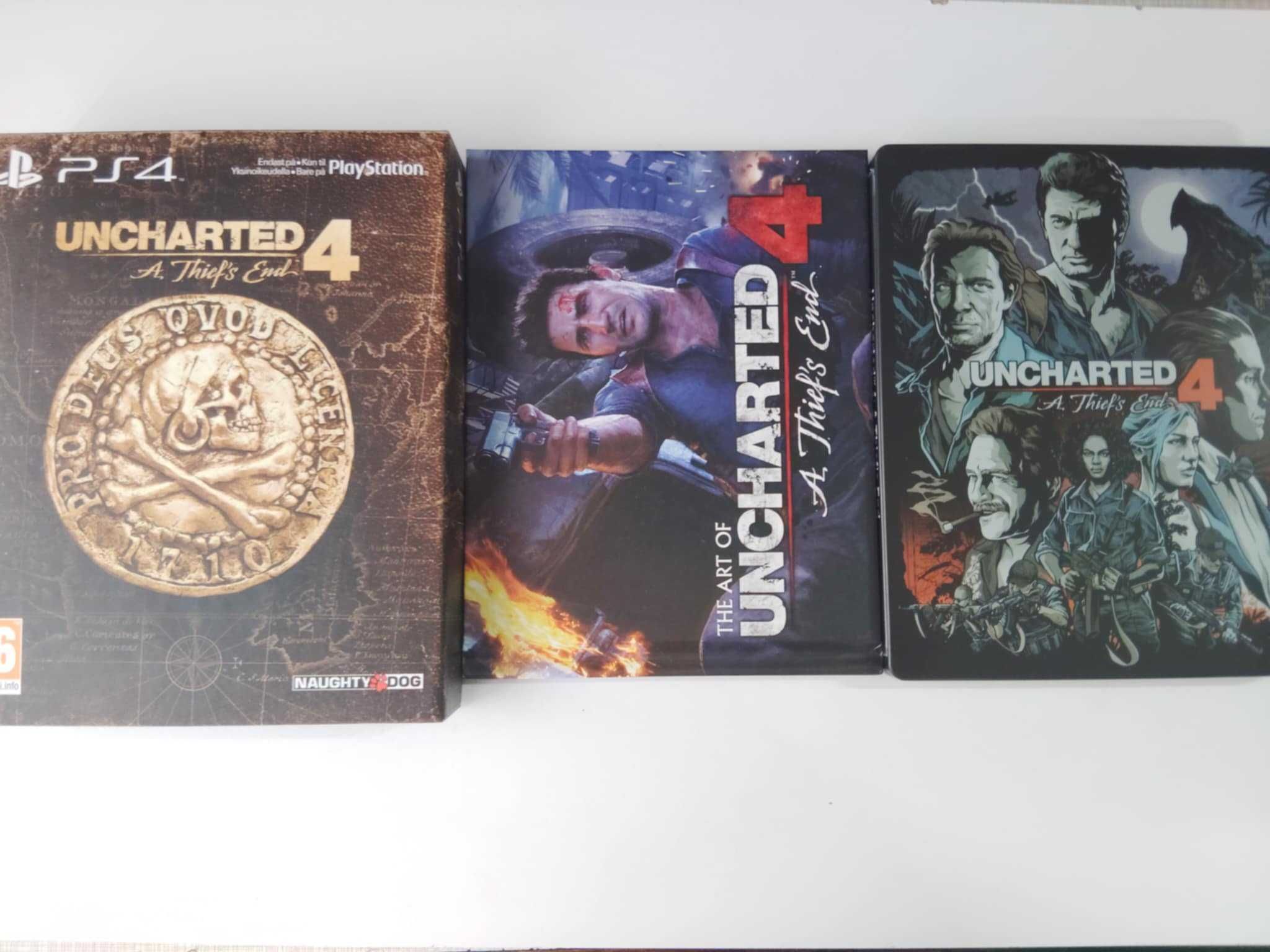 Uncharted 4: A Thief's End PS4 Steelbook Uncharted 4 Kres złodzieja