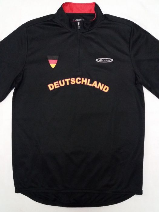 Мужская Вело футболка Джерси Bicycles Deutschland (XL) Веломайка