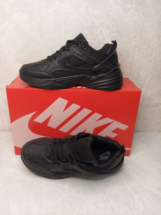 Мужские кожаные кроссовки Nike M2K tekno/чоловічі кросівки найк
