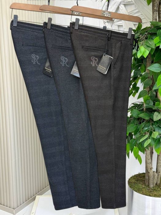 Чоловічі осінні штани брюти штаны stefano ricci billionaire loro piana