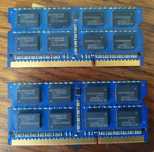 Pamięć RAM ELPIDA 2x2GB DDR3 1066MHz(PC3-8500S-7-10-F1)
