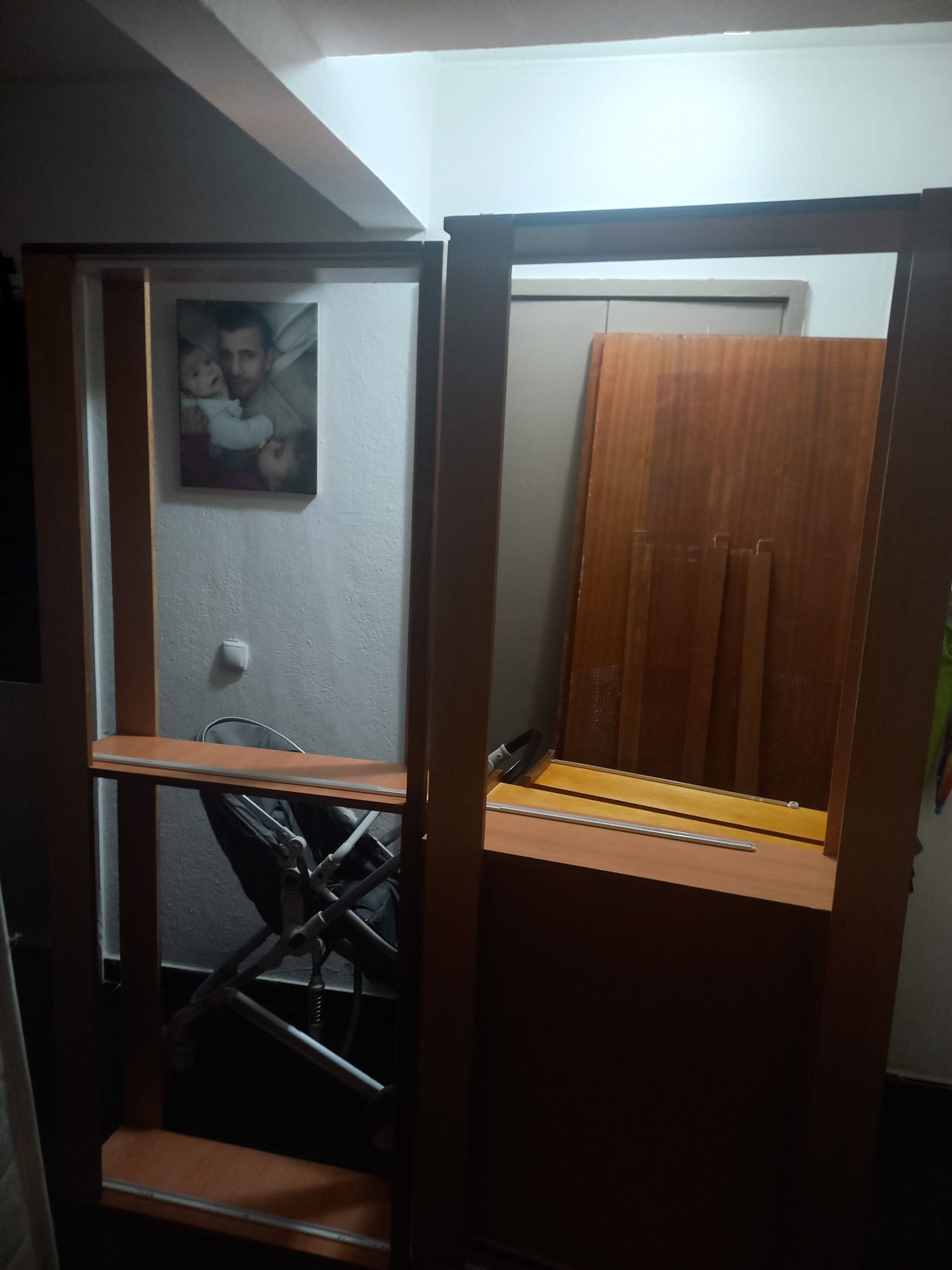 Cama de casal com 4 gavetões