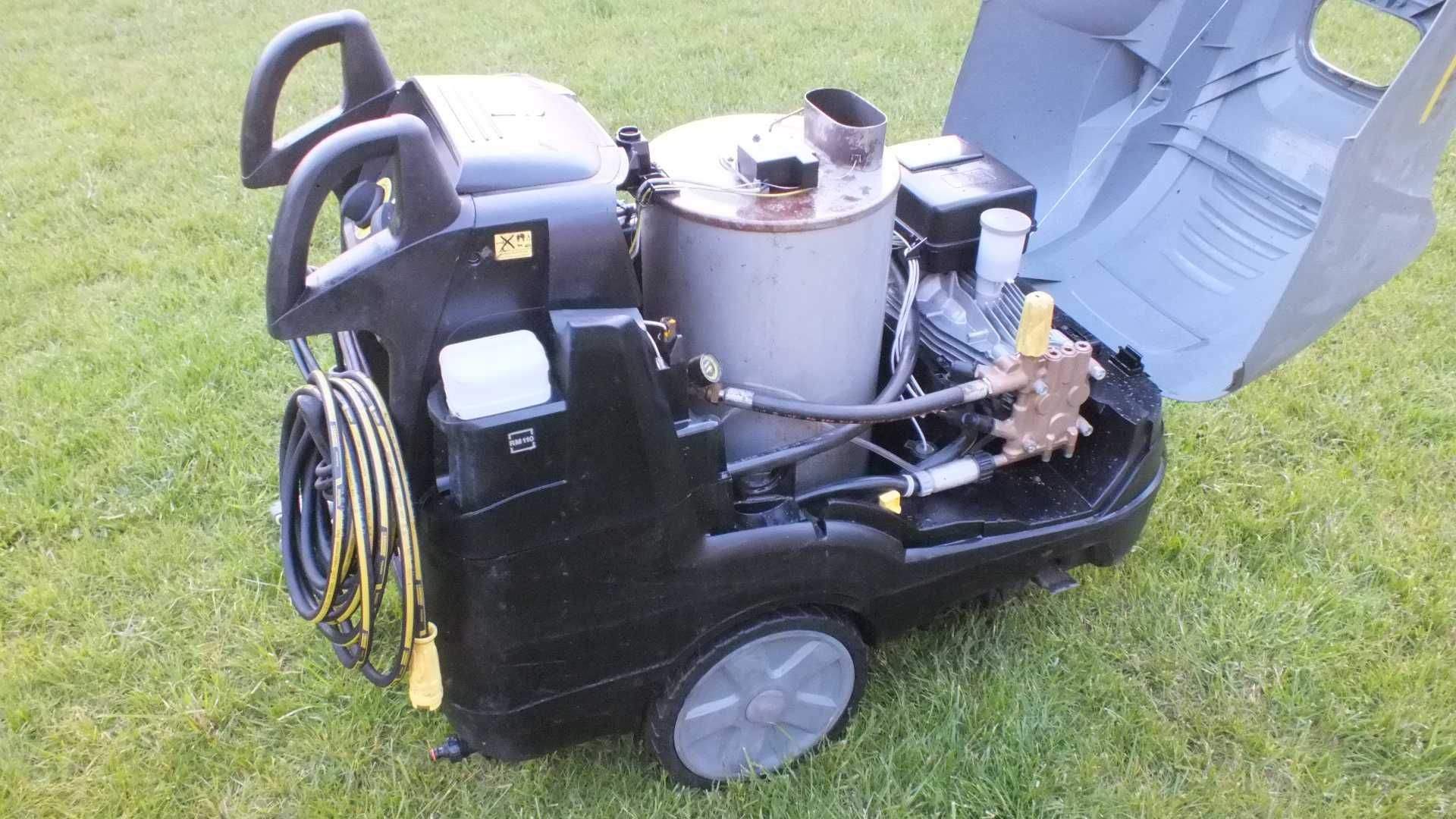 Myjka ciśnieniowa ciepłowodna Karcher HDS 12/18 - 4S + dysza wirująca