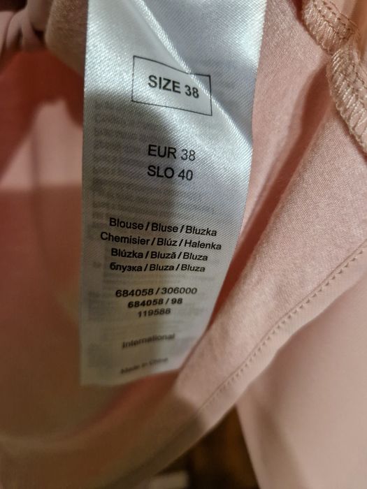 Bluzka brudny róż rozmiar 38