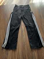 чорні baggy jeans adidas x levi’s.   y2k archive opium