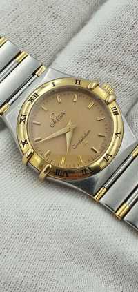 Omega Constellation Quartz Half Bar - cal. 1456 - stal + 18k złoto