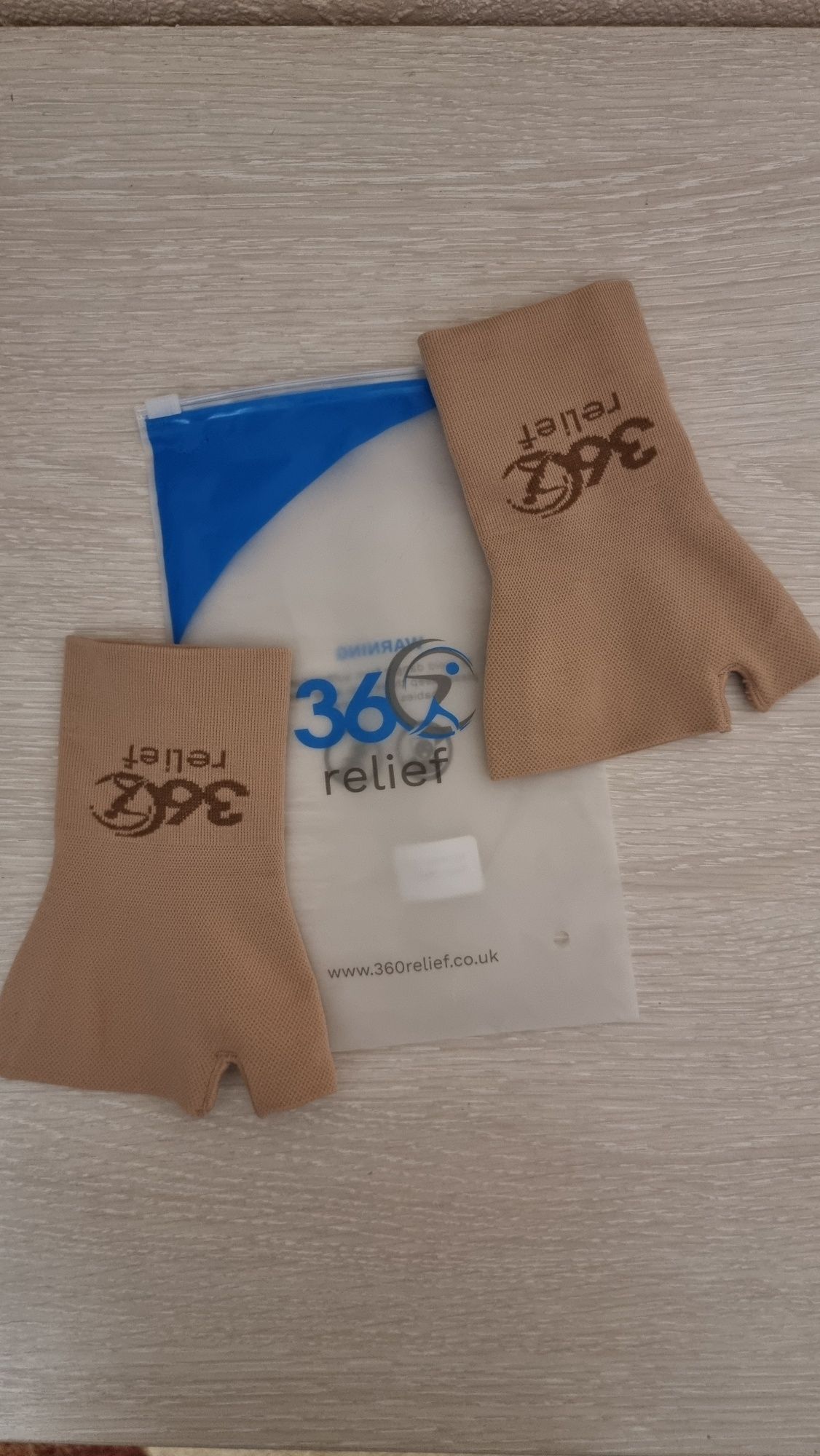 Компрессионные перчатки Relief 360,размер М