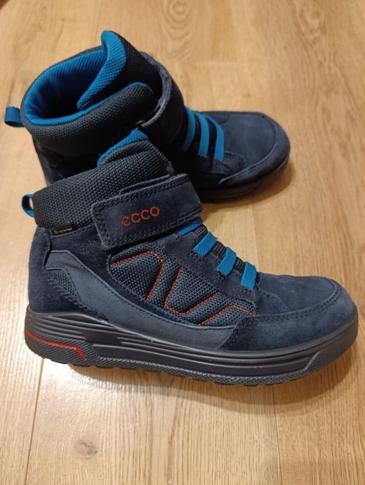 Зимові чобітки Ecco 36 р 23 см зимние ботинки сапоги сапожки экко