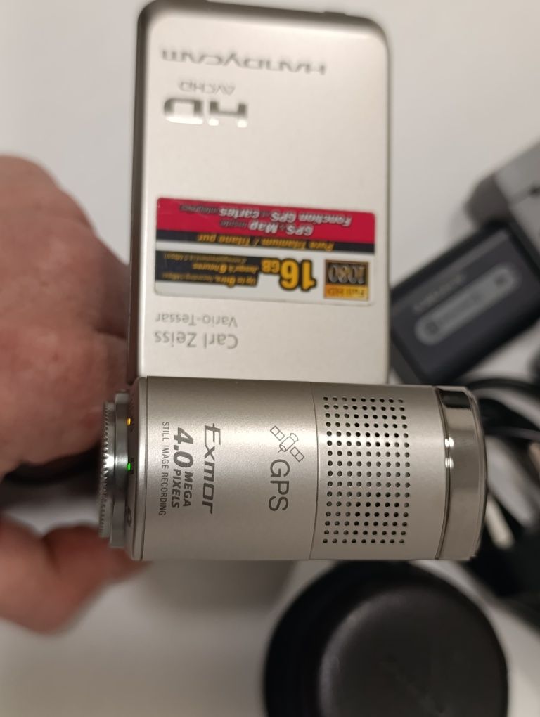 Kamera cyfrowa SONY HDR-TG7 GPS fullHD dotyk ZEISS MEGA ZESTAW BDB+