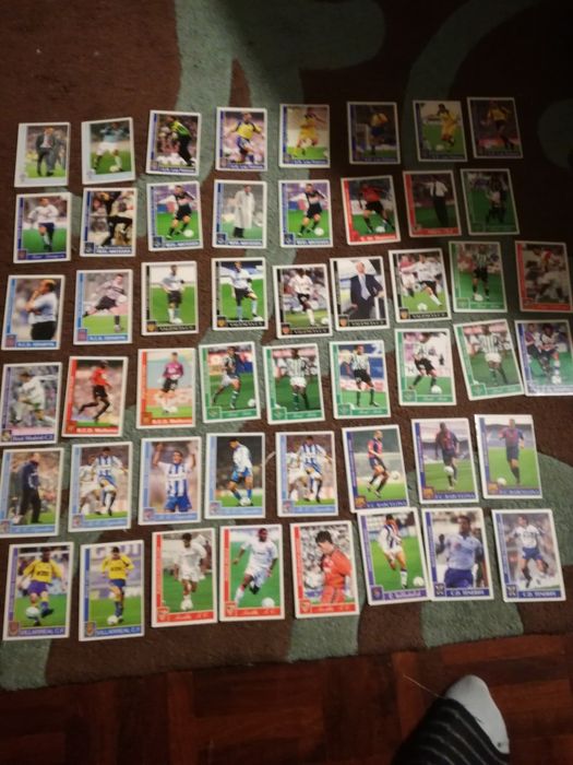 Stats cards Liga espanhola 2002