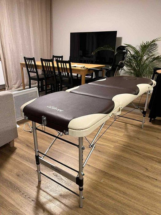 Łóżko kosmetyczne składane, do masażu