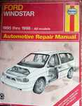 Serwisówka, książka serwisowa , ford windstar Haynes.