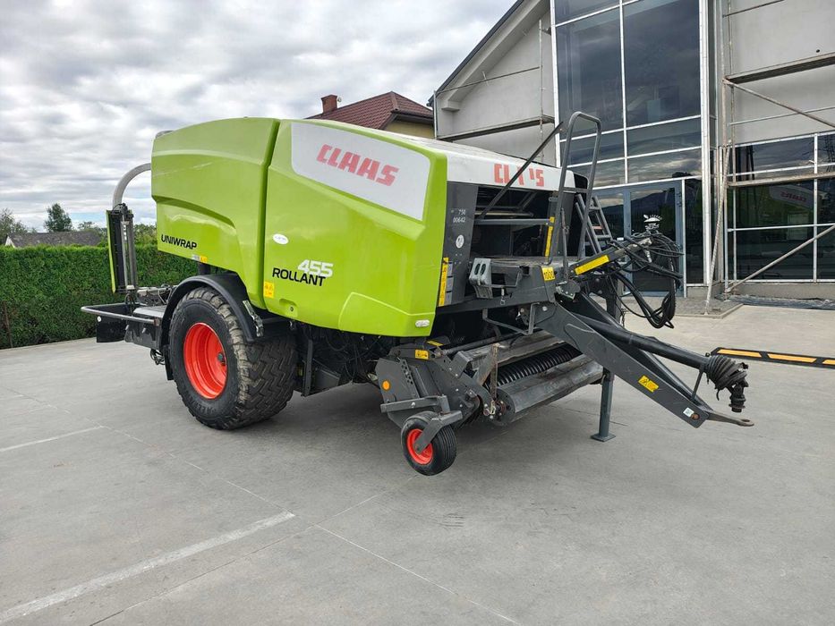 Prasa Rolująca Claas Rollant 455 UNIWRAP - Prasoowijarka Claas Rollant