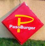 Reclames luminosos Pasoburger , Bogani e outros