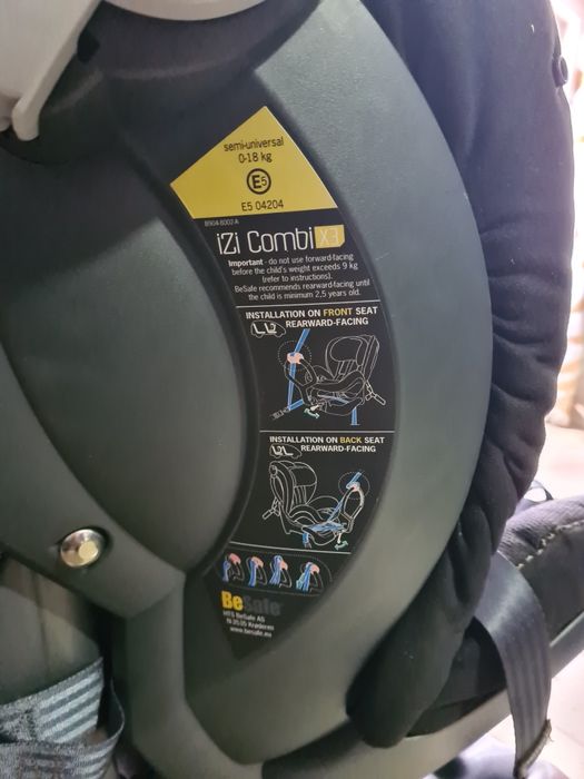 Cadeira bebe auto besafe