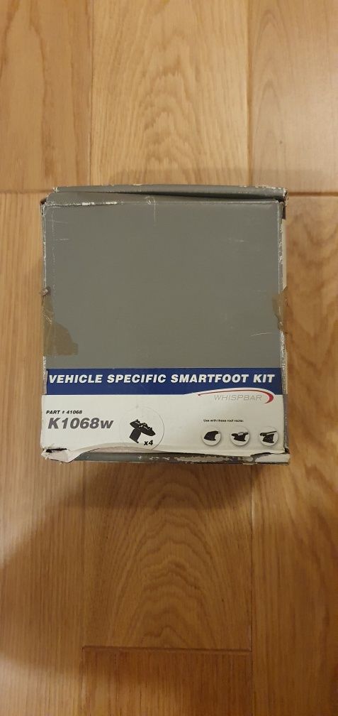 Vehicles specific smarfoot kit k1068w whispbar yakima