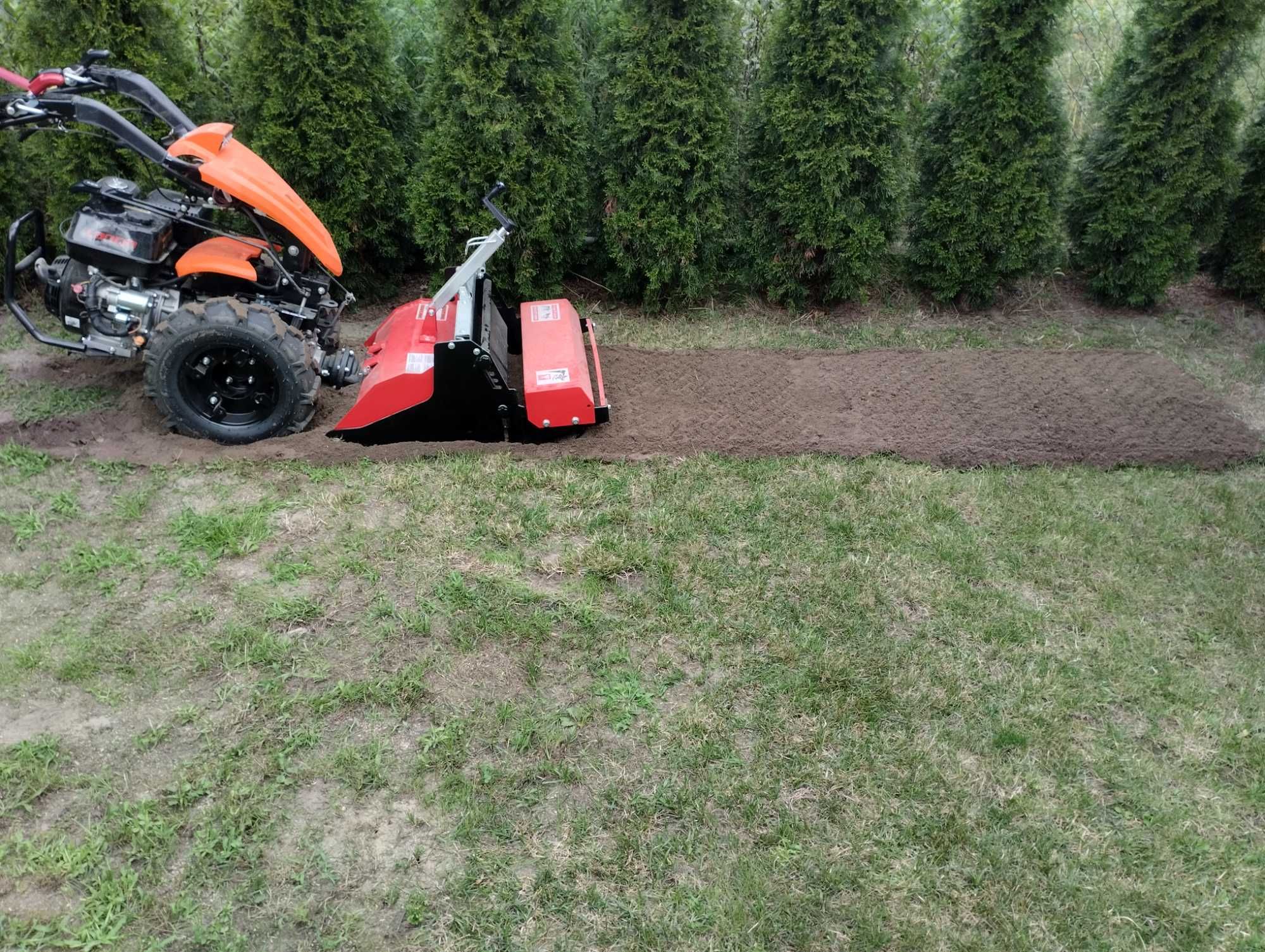 Glebogryzarka Separacyjna + Traktor Jednoosiowy Wykonanie Usługi
