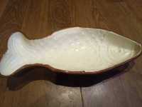 Ryba porcelana z okresu prl