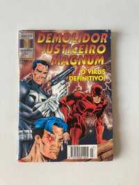 Demolidor Justiceiro Magnum - Épicos Marvel Nº7 (1995) HQ PT/BR