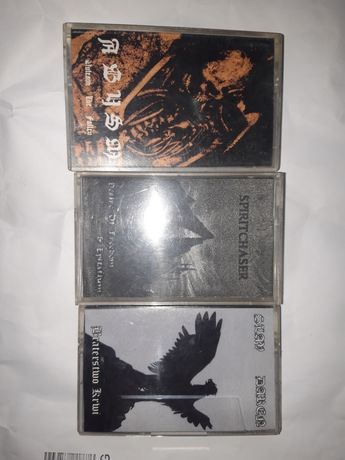 Kasety magnetofonowe black/death/doom metal