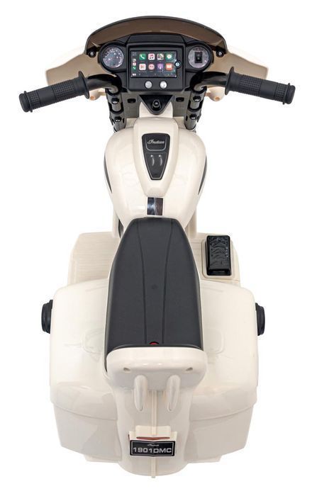 Chopper Indian biały elektryczny motorek dzieci - EkstraZabawki.pl